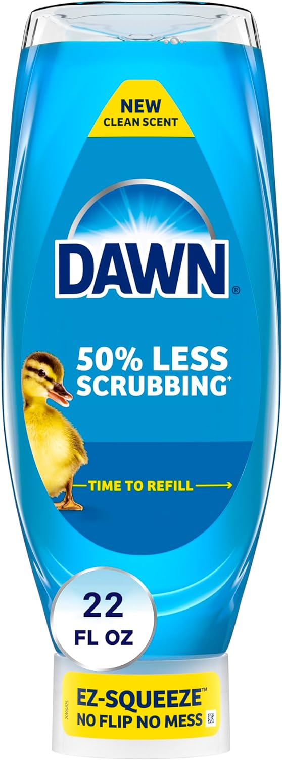 Dawn EZ-Squeeze Ultra Dish Soap, Dishwashing Liquid, Original, Dish Soap Refill, 22 fl oz