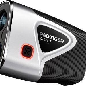 REDTIGER Range Finder Golf, 1200 Yards Golf Rangefinder with Slope, Light-Adaptive Display, 7X Magnification, Flag Lock Vibration, Rechargeable Laser Range Finder with Magnet, GolfVue Series 2