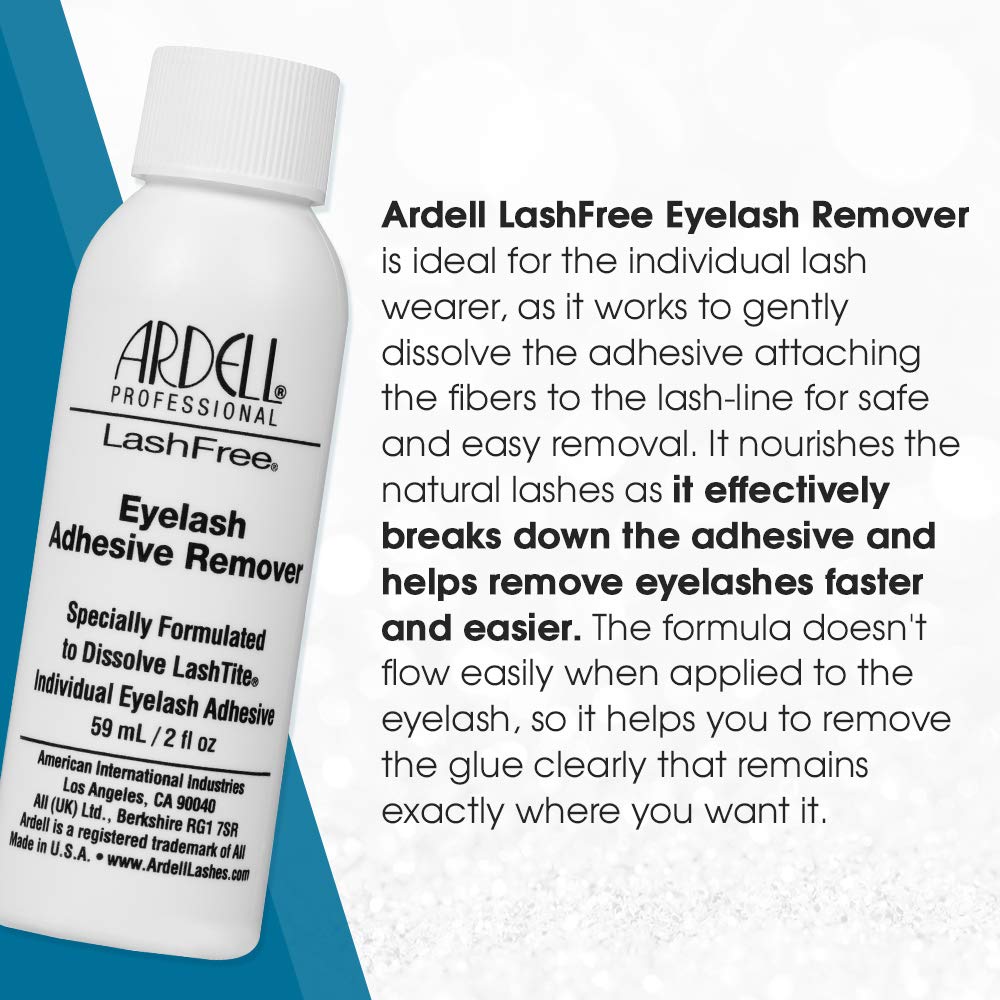 Ardell LashFree Lash Remover - Gentle Lash Glue Remover for Lash Extension, Eyelash Adhesive Remover Gel, Professional Lashes Care Solution - Image 5