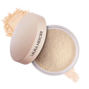 Laura Mercier Translucent Loose Talc-Free Setting Powder Ultra-Blur: Hyaluronic Acid Infused, Natural & Blurring Finish, Long Lasting, 4 Shades, Holiday Gift Set