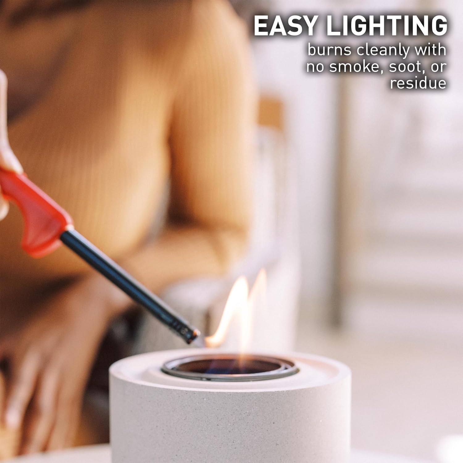 Solo Stove Pure Gel Fuel Can, Made in The USA, for Indoor/Outdoor Use, Perfect for Making Smores, Tabletop Fire Pit, Clean-Burning and Smoke-Free (12.3 oz. - Pack of 6) - Image 3