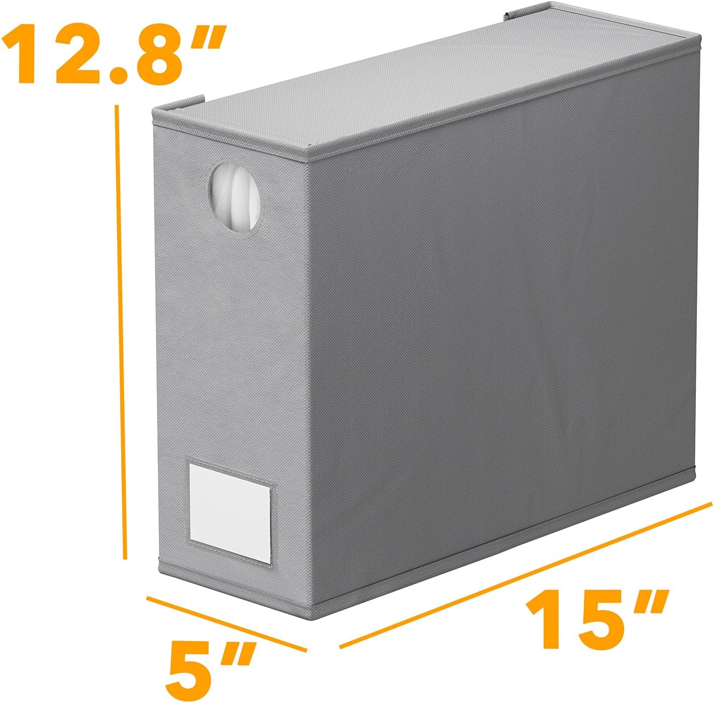 SpaceAid 4 Pack Bed Sheet Organizers and Storage, Foldable Organizer for Linen Closet, Sheets Set Folder Keeper with Window XL (Queen & King Size) Organizing Bedding Container, Gray 91ZDSN-SL01-G4 - Image 7