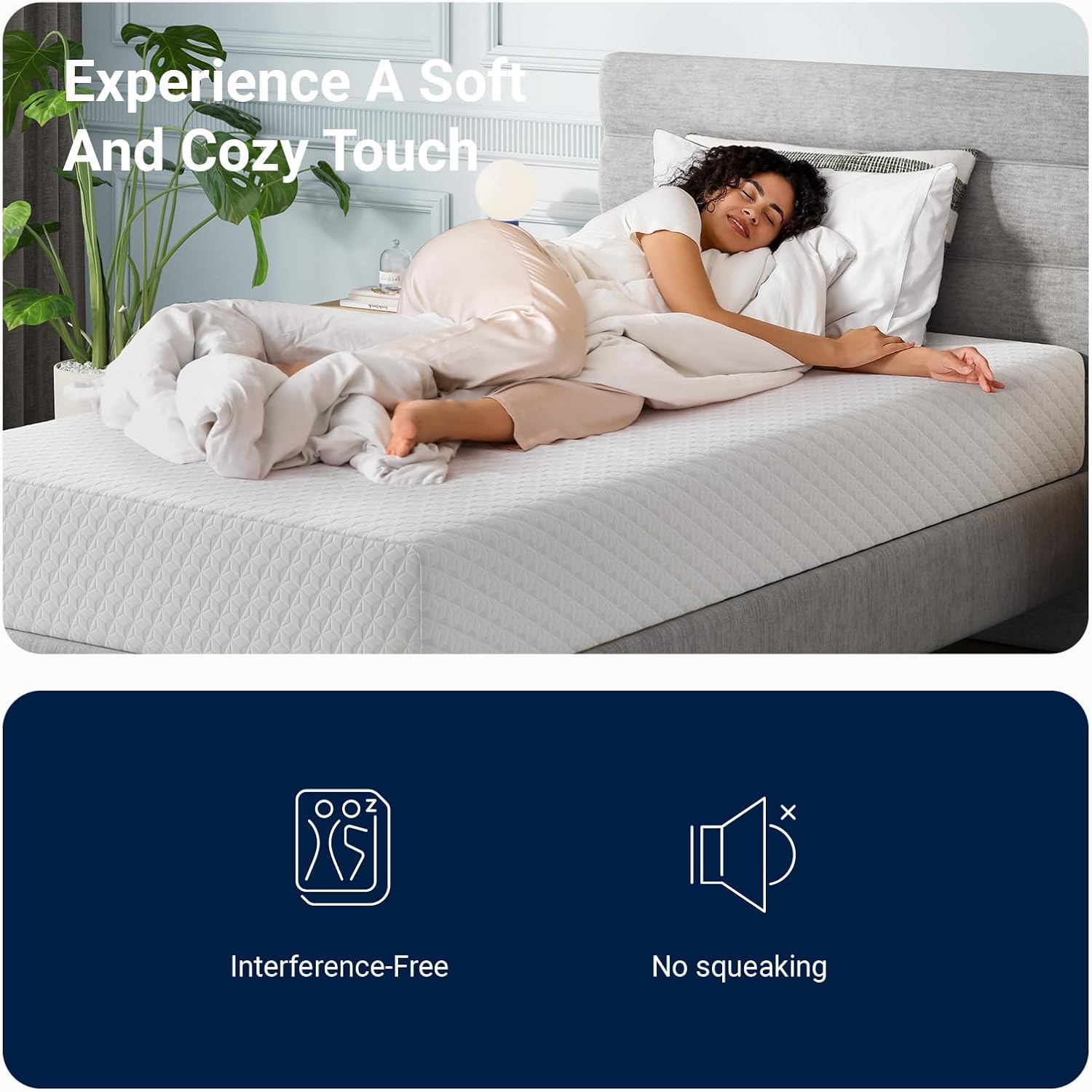 Avenco Queen Mattress, 6 Inch Memory Foam Queen Size Mattress in a Box for Comfort Sleep & Pressure Relief, CertiPUR-US Certified Medium Firm - Image 6