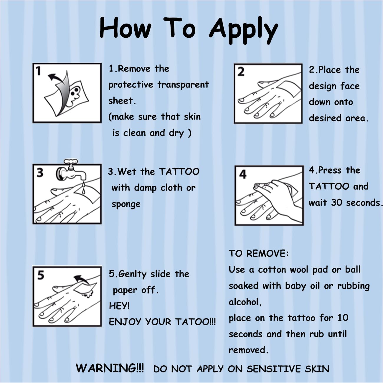 Temporary Tattoos for Kids - 320 Mixed Styles (36 Sheets) Tattoo Stickers Set for Boys and Girls, Car Dinosaur Hawaii Mermaid Watercolor Animals Tattoos for Kids Birthday Party Supplies - Image 7