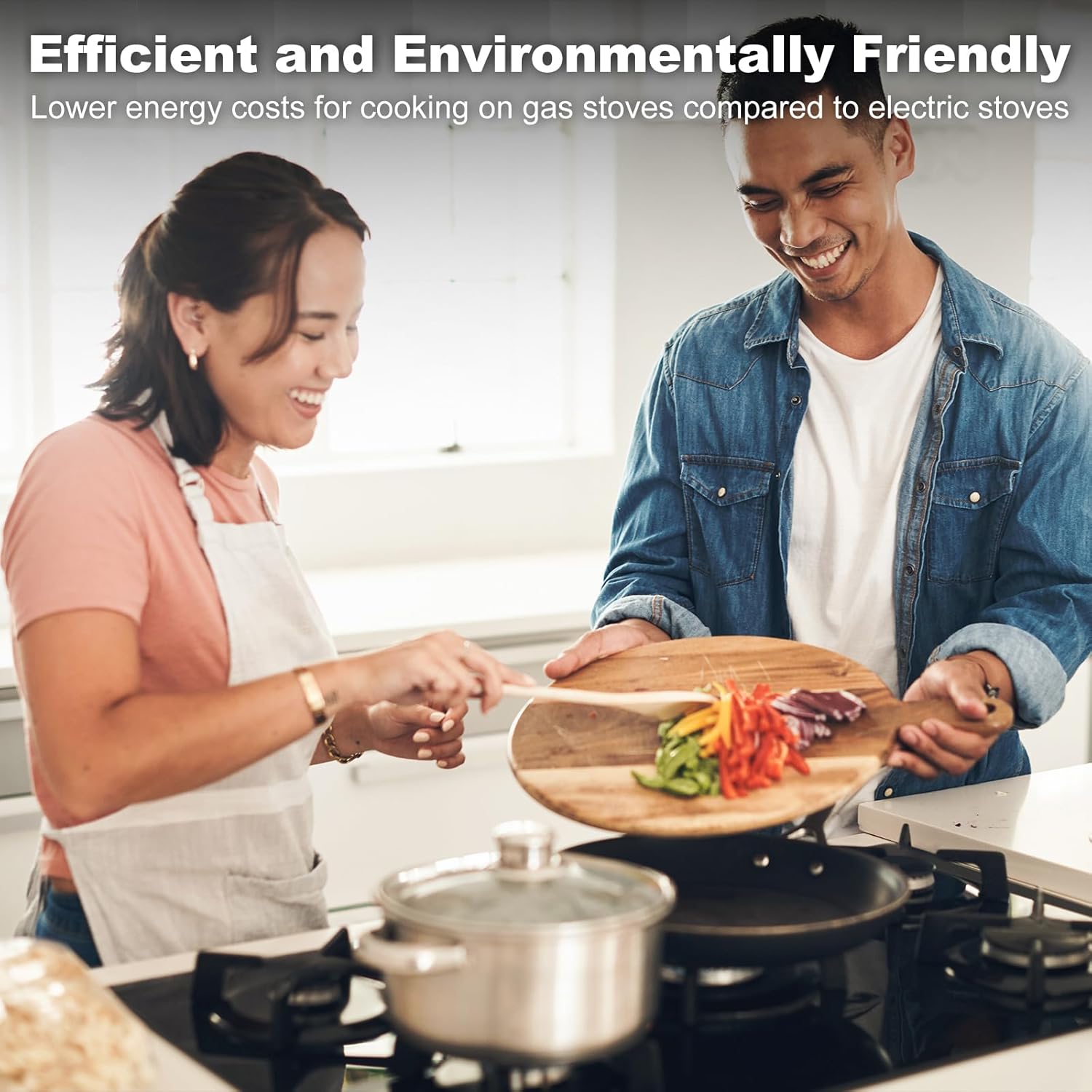 30 Inch Gas Cooktop with 5 Burners,Built-in Tempered Glass Stove Top, LPG/NG Convertible,35,900 BTU, Flame-Out Protection, Electric Ignition,Propane & Natural Gas Hob for Kitchen & RV - Image 6