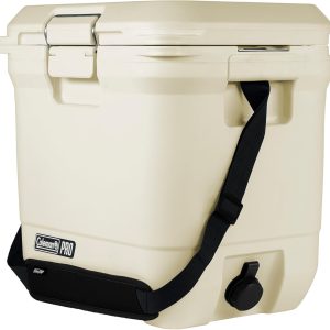 Coleman Pro Heavy-Duty 25qt Ultra-Light Premium Hard Cooler, Extra-Thick Insulation Keeps Ice up to 3 Days, 36-Can Capacity