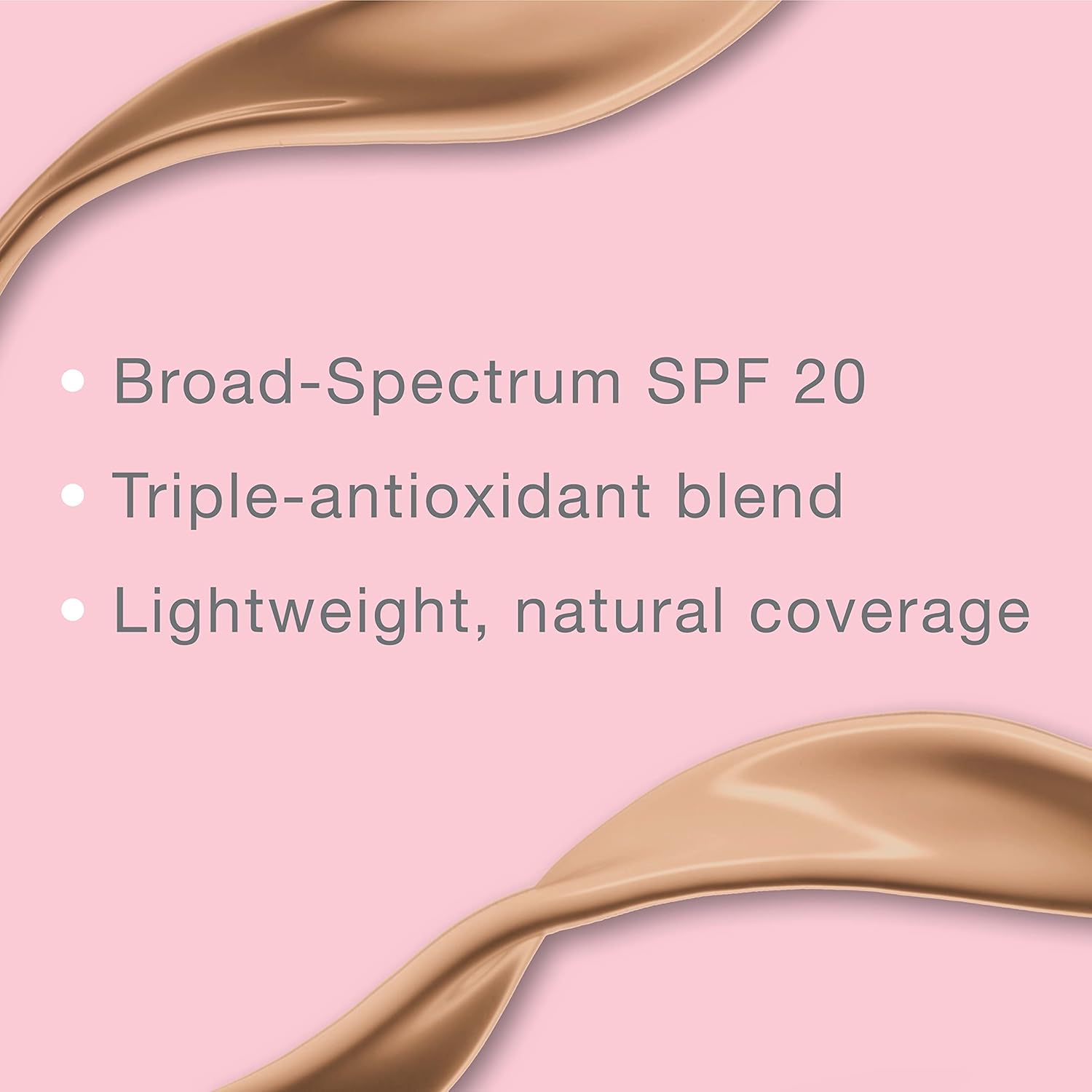 Neutrogena Healthy Skin Liquid Foundation Makeup with Broad Spectrum SPF 20 Sunscreen, Lightweight, Medium Coverage Makeup with Sunscreen and Pro-Vitamin B5, Natural Ivory 20, 1 fl. oz - Image 3