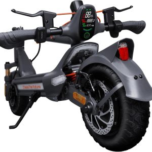 RZ800 Electric Scooter, Up to 31MPH, 50 Miles Long Range, 1200W Motor, Dual Disc Brakes with EABS, Damping Adjustable Full Suspensions Adults E-Scooter with APP