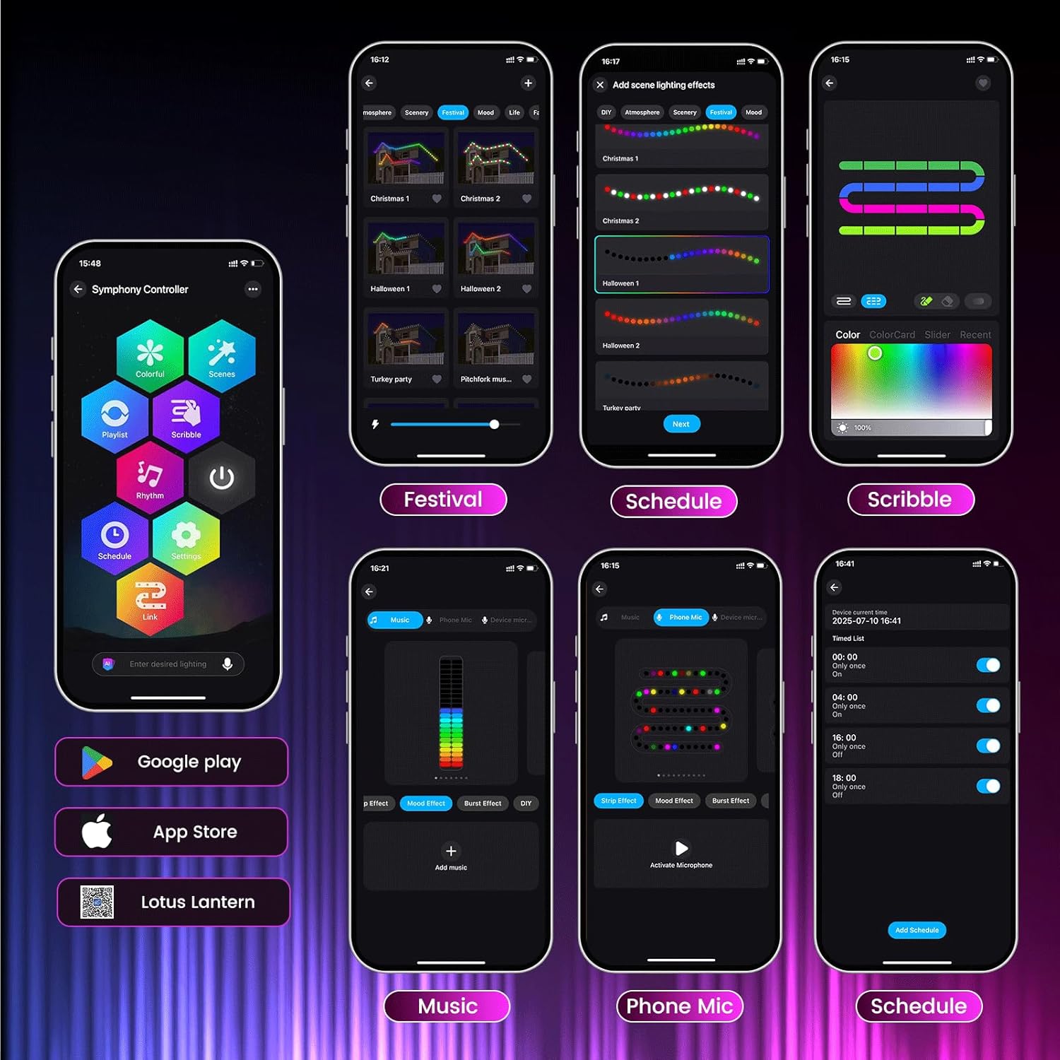 ISOPHO Permanent Outdoor Lights, Smart RGB String Lights with 75 Scene Modes, 100ft Eaves LED Light, Waterproof IP67, Applicable to All Holidays, Parties, Halloween, Christmas, App & Remote Control - Image 7