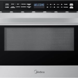 Midea MM12S2ASZ Microwave Oven, 1.2 cu.ft Drawer, Stainless Steel, Child Safety Lock
