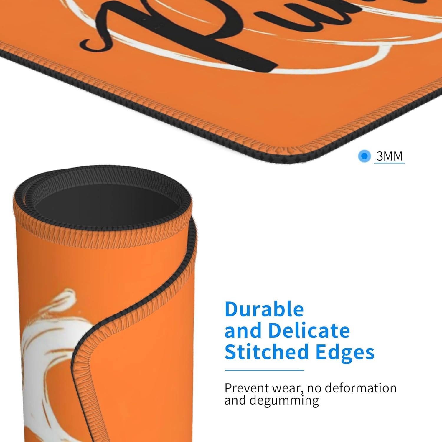 Fall Stove Top Cover for Electric Stove 28" x 20" Hello Pumpkin Glass Flat Heat-Resistant Top Stove Mat Oven Induction Cooktop Mat for Kitchen Ceramic Countertop - Image 3