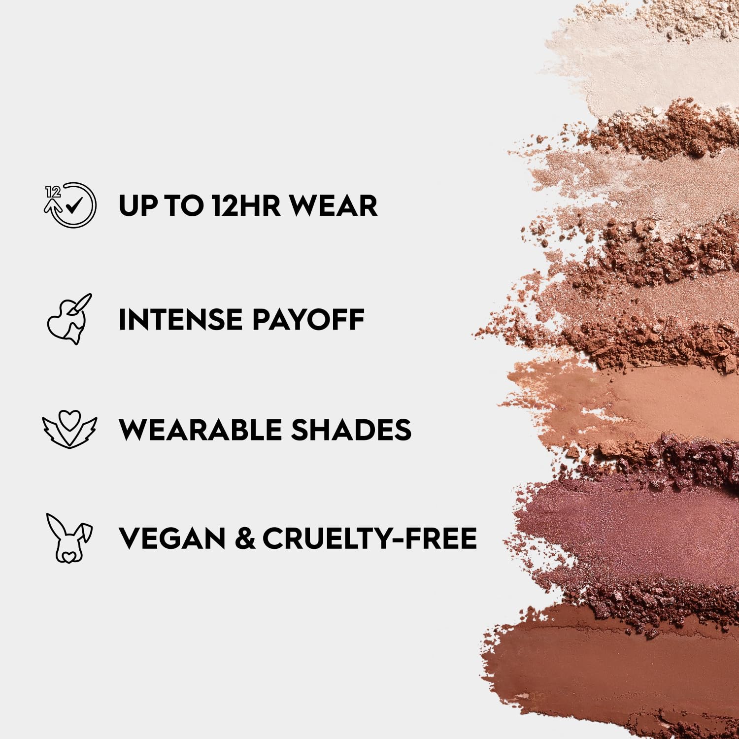 Urban Decay Naked Mini Eyeshadow Palette - 6 Multi-use Shades, Ultra-Blendable, Lasts Up to 12 Hours, Crease-free, Matte Shimmer or Metallic Colors, Compact, Travel Size, Cruelty Free, Vegan - Image 2