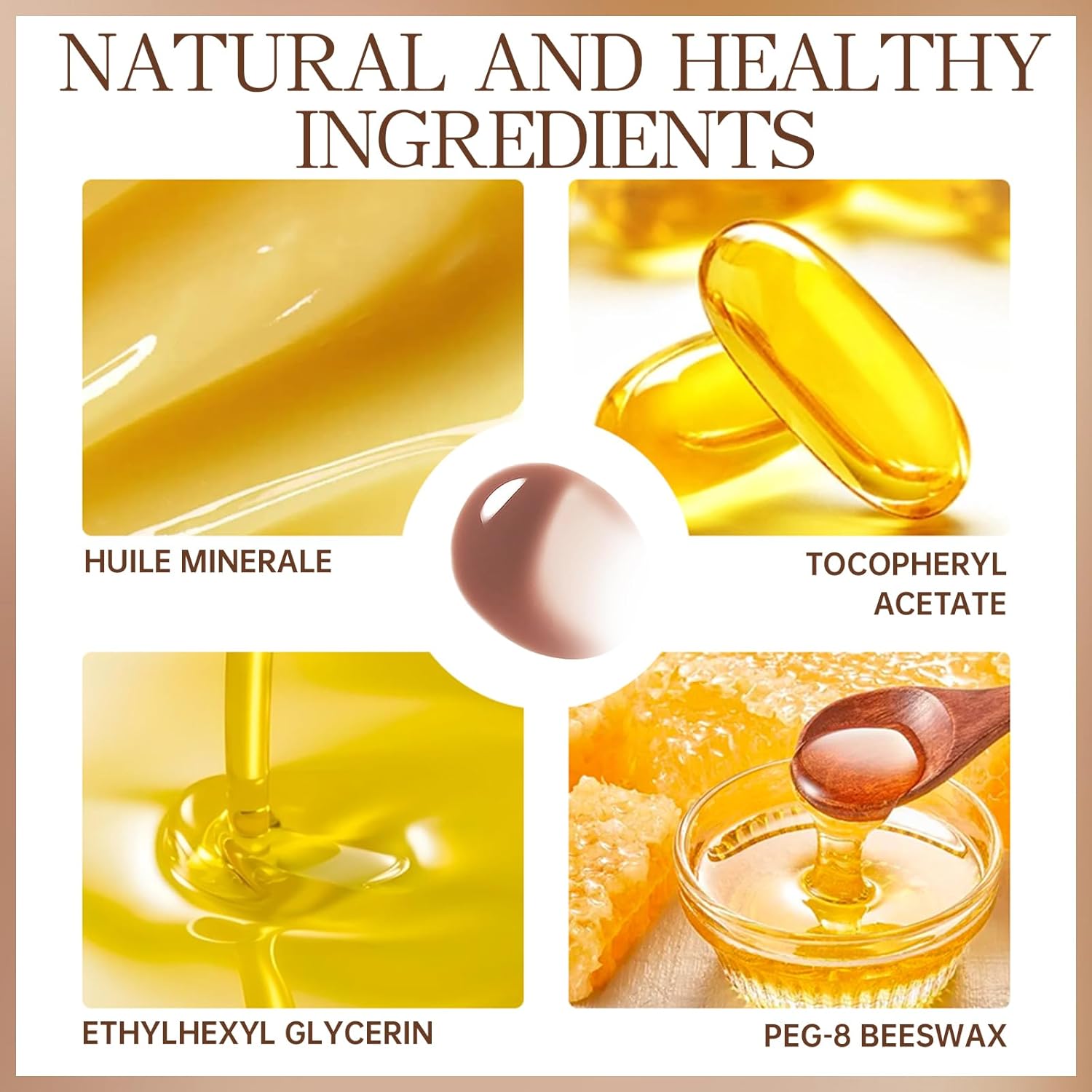 Nourishing Lip Gloss with Brown Lip Liner Lip Combo Set, Moisturizing High Shine Nude Lip Glow Oil Fresh Lightweight Glossy Plumping Lip Gloss for Women Long Wear Mini Liquid Lipstick Makeup#8 - Image 4