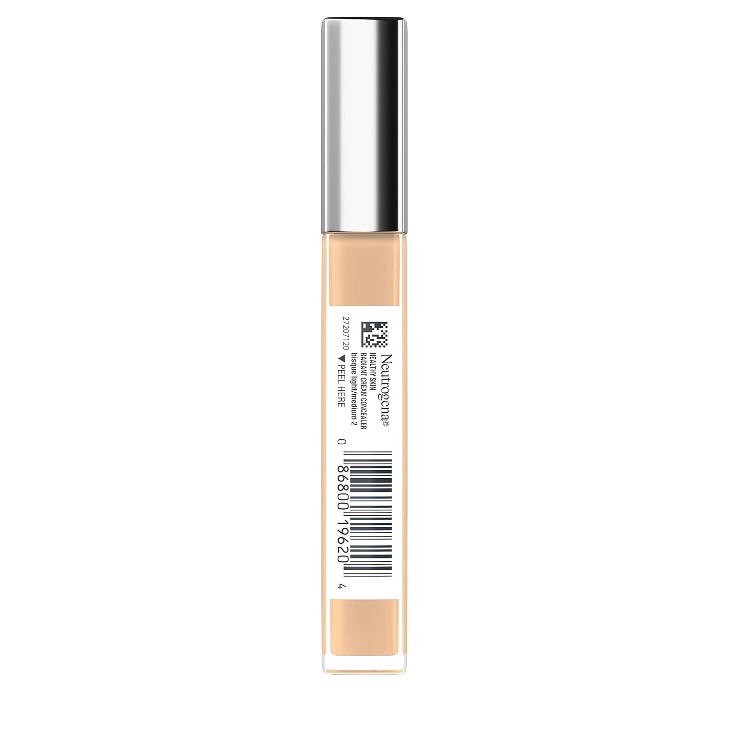 Neutrogena Healthy Skin Radiant Brightening Cream Concealer with Peptides & Vitamin E Antioxidant,Lightweight Perfecting Concealer,Non-Comedogenic,Bisque Light/Medium 02 neutral undertones,0.24 oz - Image 8