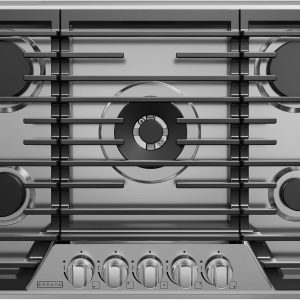Empava 30 Inch Gas Cooktop, Stove Top LPG/NG Convertible, 5 SABAF Sealed Burners Made in Italy, Ion Ignition Technology,CSA Certified,in Stainless Steel, for Homes, kitchens