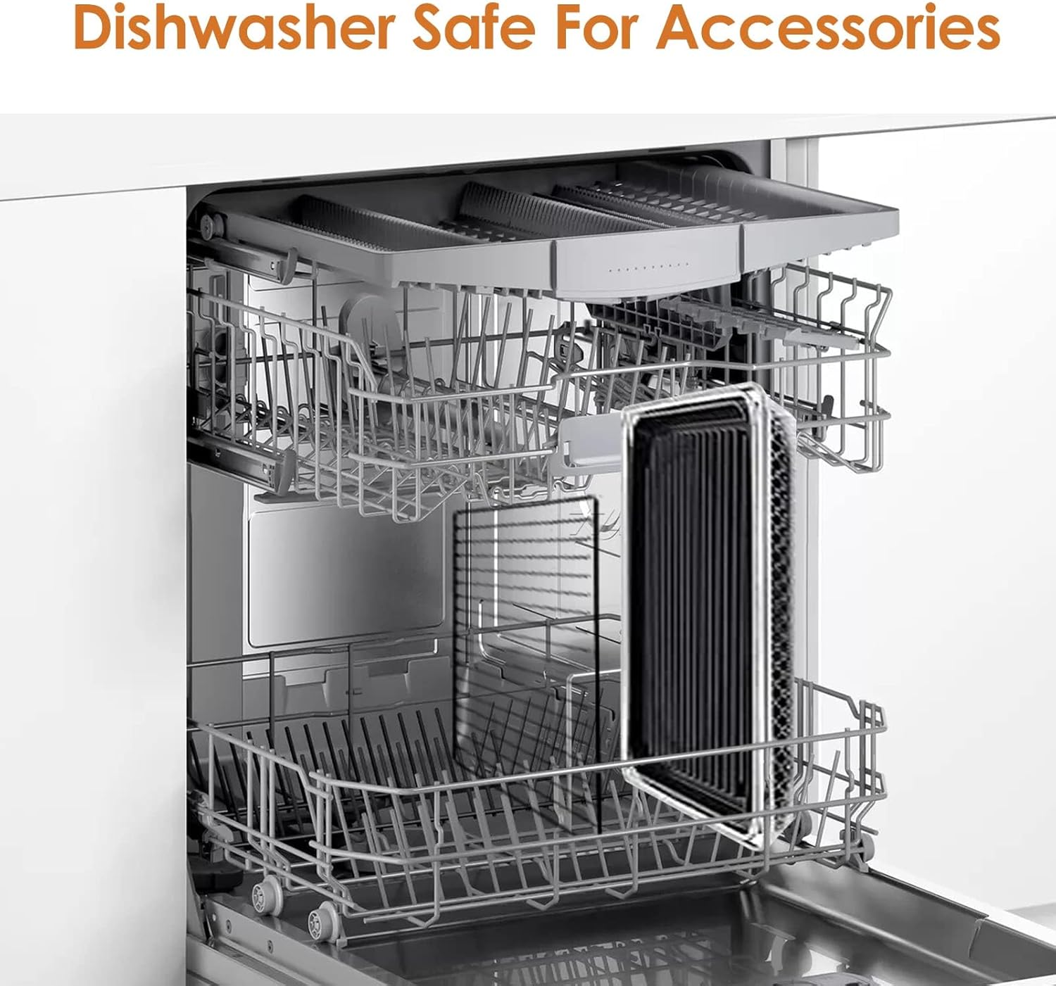 NUWAVE Bravo XL Air Fryer Convection Toaster Oven Countertop, 112-in-1 Smart Grill Combo with Original Flavors & Marks, Adjustable Heating Zones for Pizza, Roast, Bake, 50-500°F, Stainless Steel, 30QT - Image 7