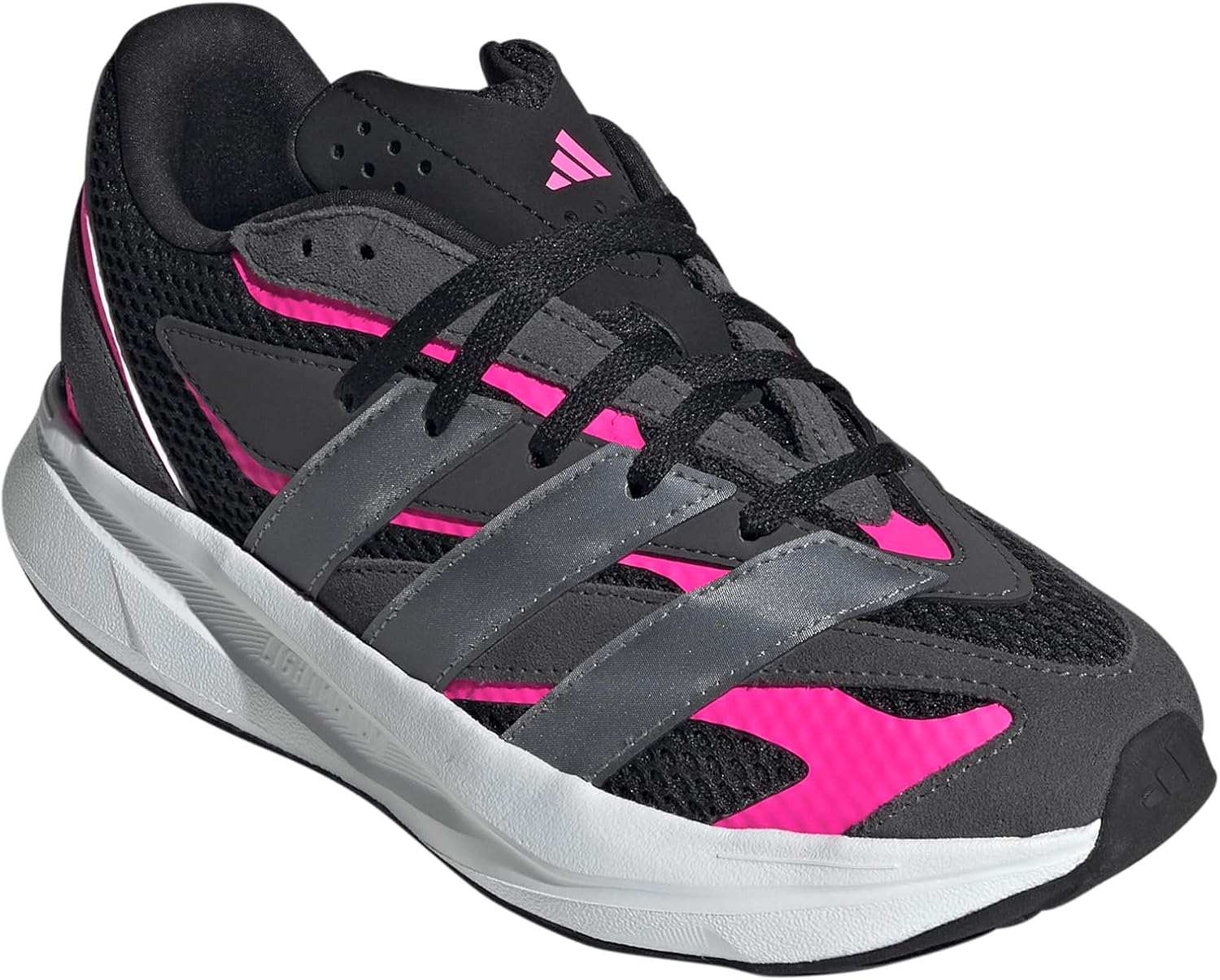 adidas Boys' Lightblaze Lace Up Sneakers - Image 8