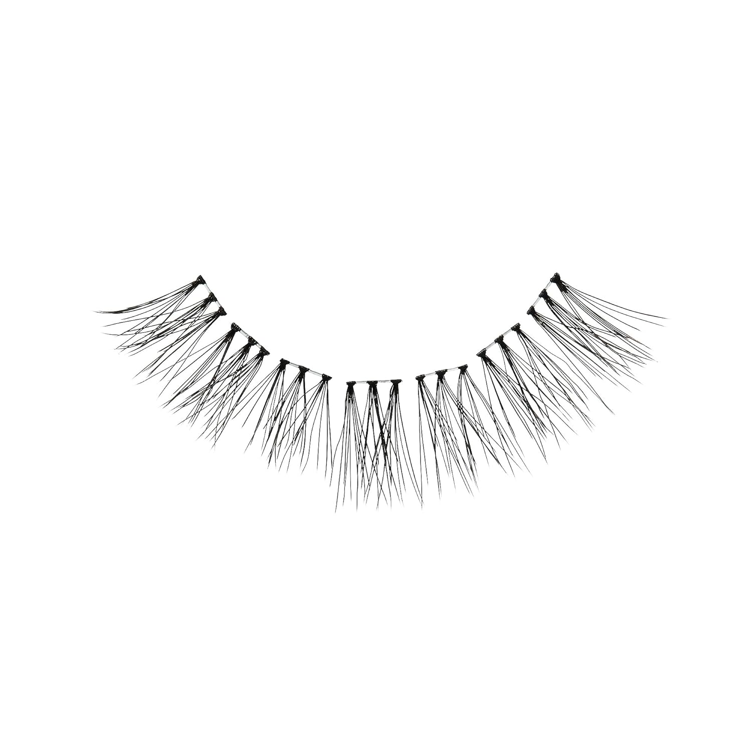 KISS Looks So Natural Trio Lash Combo Pack False Eyelashes, Lash Extension Kit, Short & Medium, Tapered End Technology, 3D Lengths & Angles, Easy Grip Tray, Lash Glue 0.7g, 30 Lash Clusters - Image 6