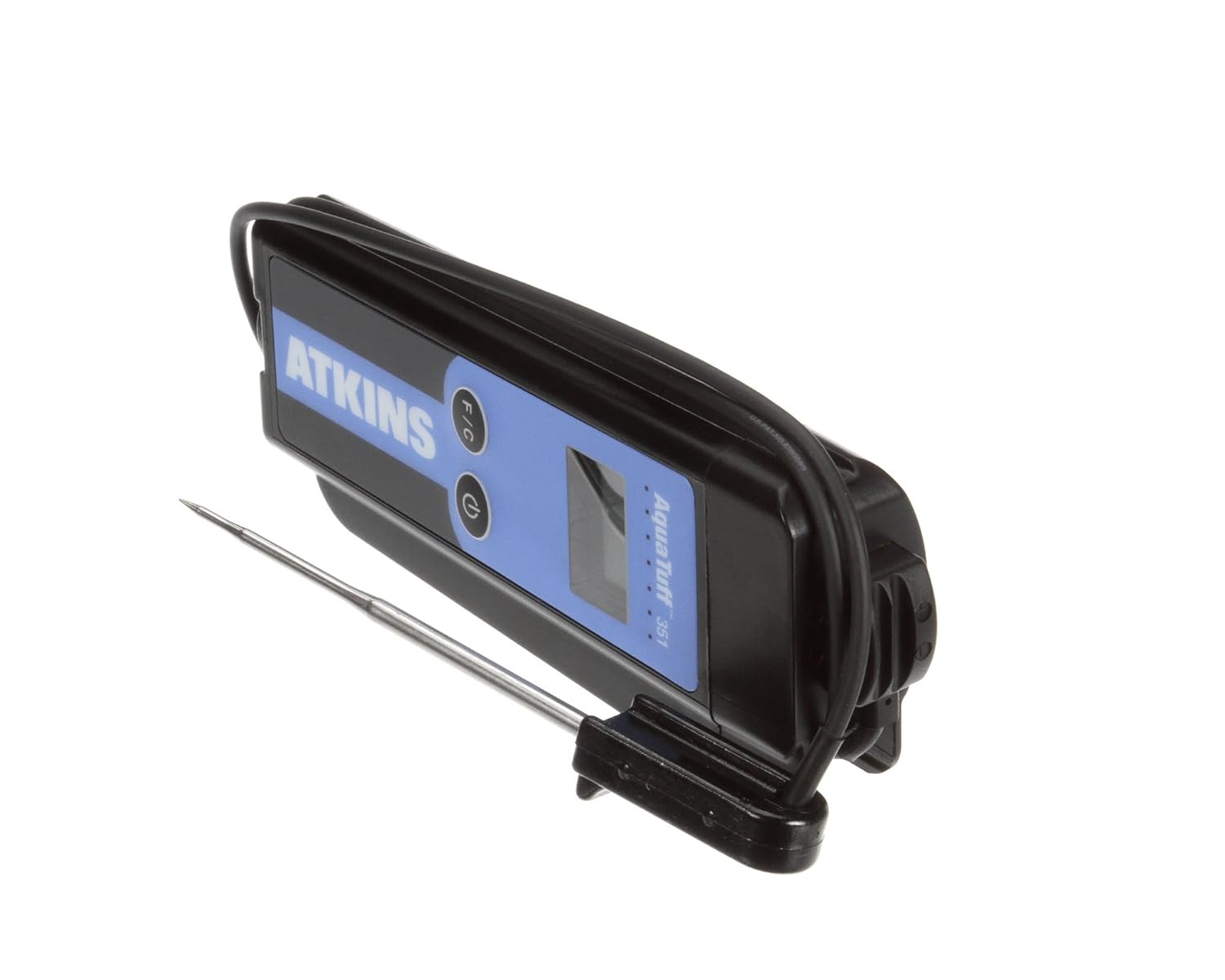 Cooper-Atkins 35132 AquaTuff Waterproof Thermocouple Thermometer with Wrap and Stow DuraNeedle Probe, -100°F to 500°F Temperature Range