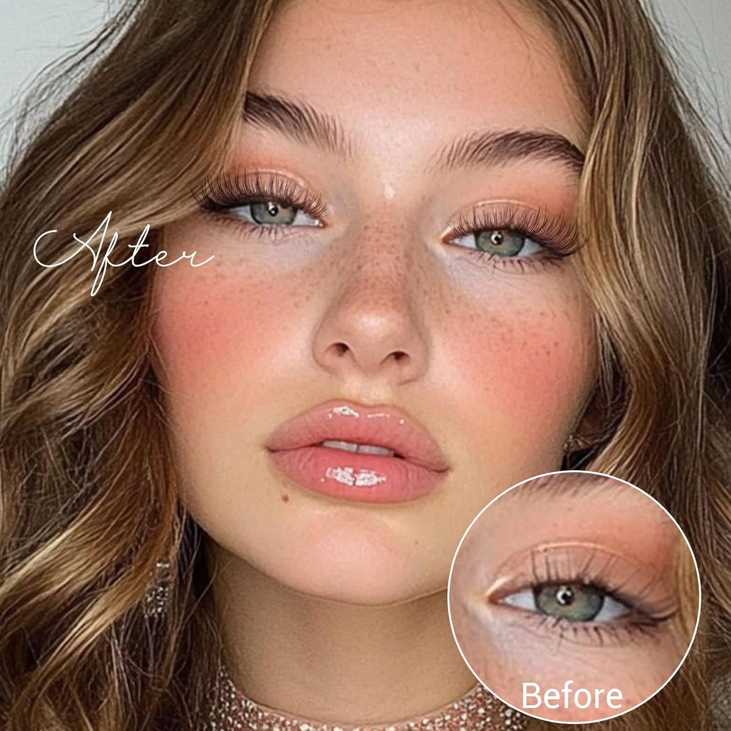 Brown Lash Clusters Natural Eyelash Clusters Invisible Band Brown Lash Extension C Curly Dark Brown Wispy Lash Extension DIY Individual Eyelash Extension by zanlufly - Image 7