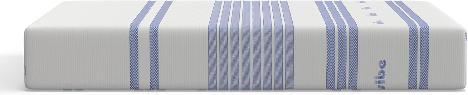 Vibe Gel Memory Foam Mattress, 12-Inch CertiPUR-US Certified Bed-in-a-Box, Queen, White - Image 11