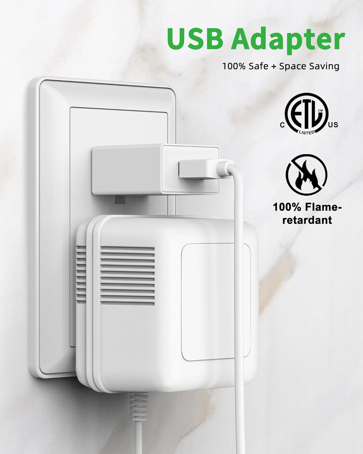 Plug-in Under Cabinet Lighting, Dimmable Counter Lights for Kitchen, 2pcs 12 Inch, Cold White 6000K Linkable USB Led Closet Light, Wired Indoor Night Lights Bar for Desk, Sink,Workbench - Image 5