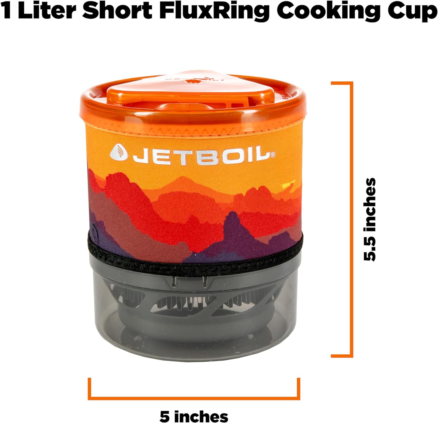 Jetboil MiniMo Camping and Backpacking Stove Cooking System with Adjustable Heat Control - Image 3