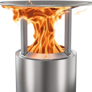 Solo Stove Mesa XL Heat Deflector, with 3 Detachable Legs, Accessory for Mesa XL Fire Pit, Captures and redirects Warmth, 304 Stainless Steel, (HxDia) 6 x 10.5 in, 1.4 lbs