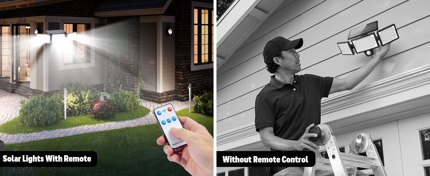 Solar Lights With Remote Control