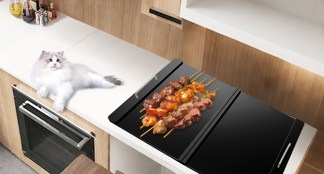 Stove Top Cover Set for Electric Stove Infrared Stove Gas Burners for Glass Top