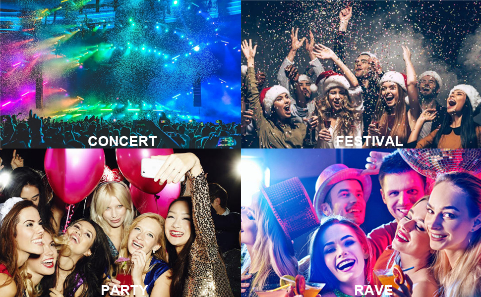 face glitter makeup singer concert festival party rave accessories