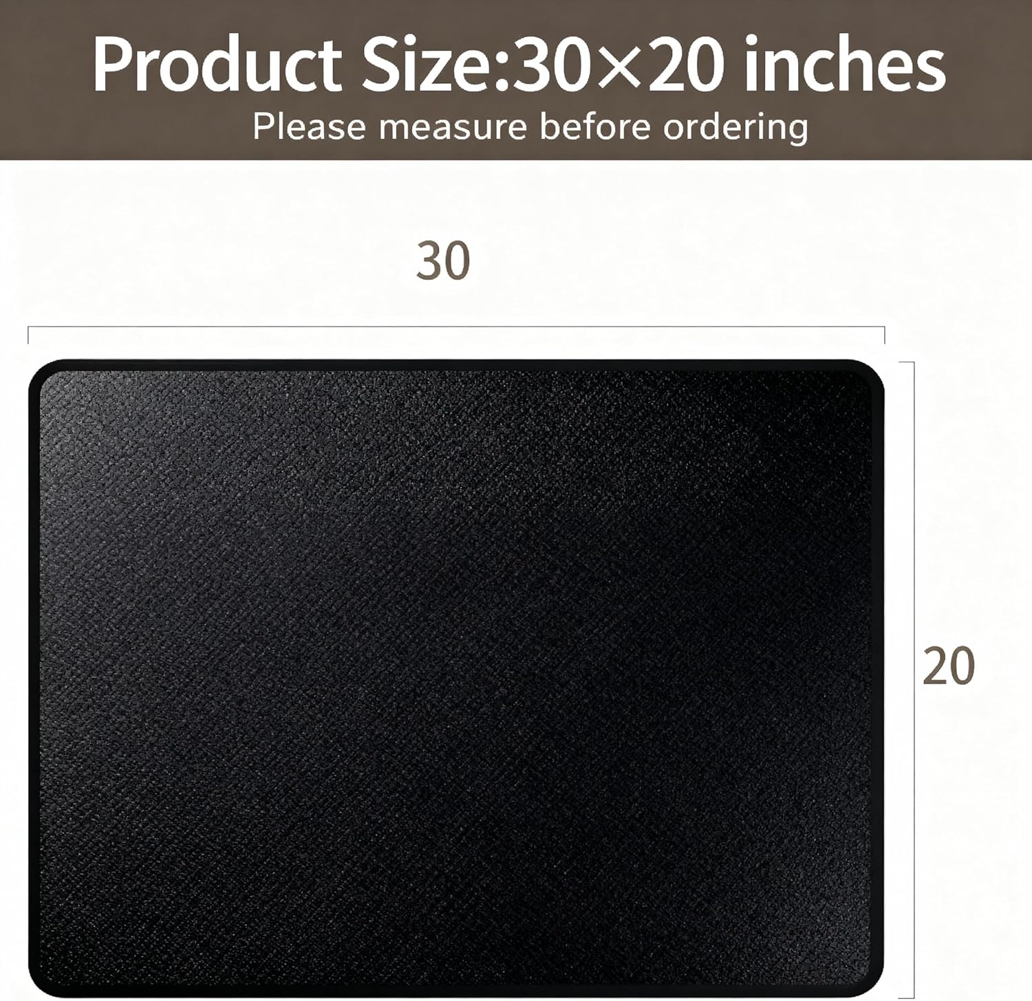 Fireproof Stove Top Covers for Electric Stove, 30" x 20" Waterproof Stove Covers, Cooktop Protector for Gas Stove Top, Heat Resistant Stove Mat for Glass Top Stove, - Image 2