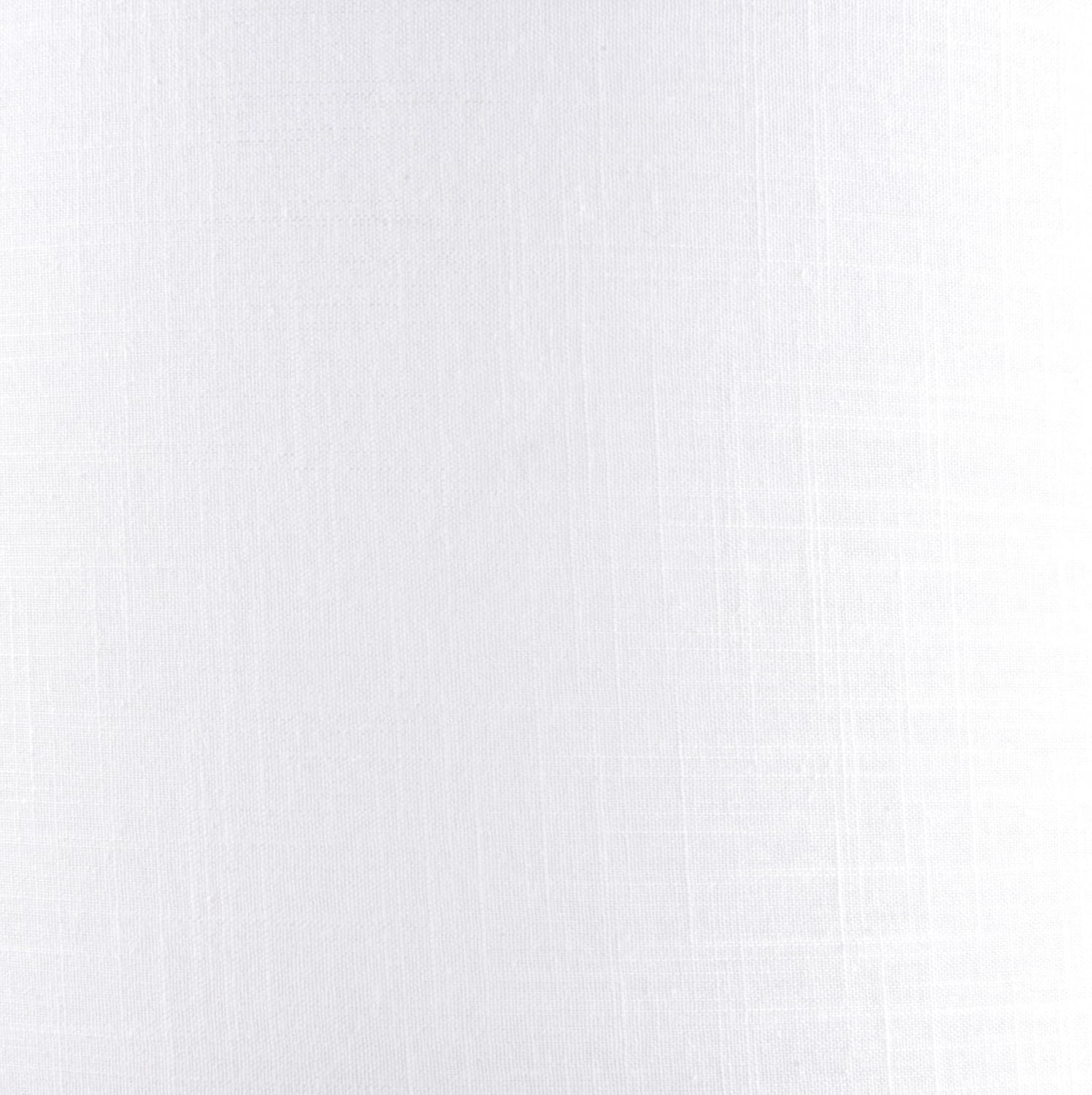 Set of 2 Pure White Linen Drum Lamp Shade 13" Top x 13" Bottom x 10" High (Spider) Contemporary Lamp Shades for Table Lamps & Bedside Lamps Replacement Lampshade In Hand Crafted-By PIKOPIKO - Image 2