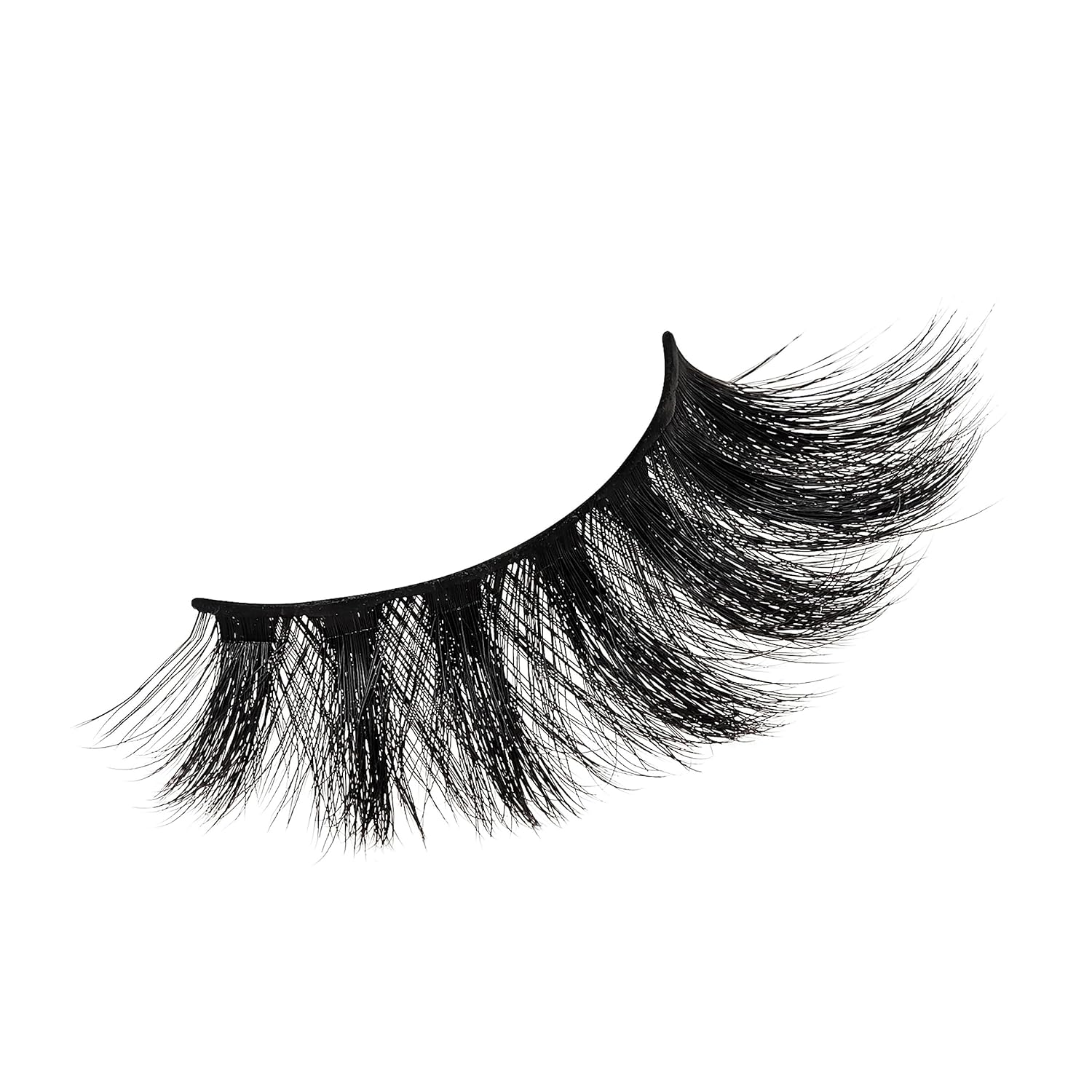 KISS Matte Black, False Eyelashes, 'Matte Velvet', 16mm, Includes 1 Pair Of Lash, Easy to Apply, Reusable Lash Clusters - Image 5