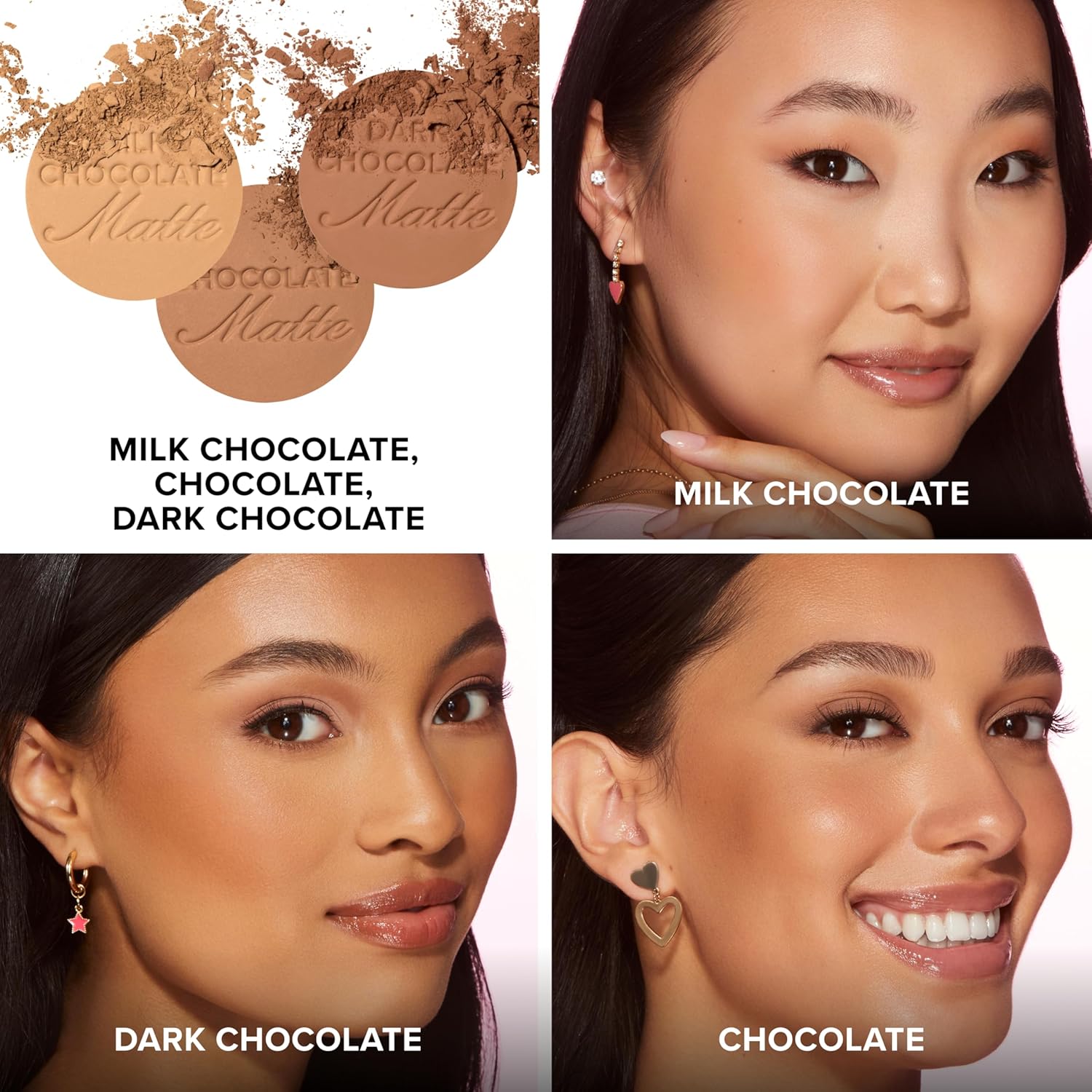 Too Faced Chocolate Soleil Matte Bronzer | Long Lasting + Cruelty Free with a Matte Finish - Image 5