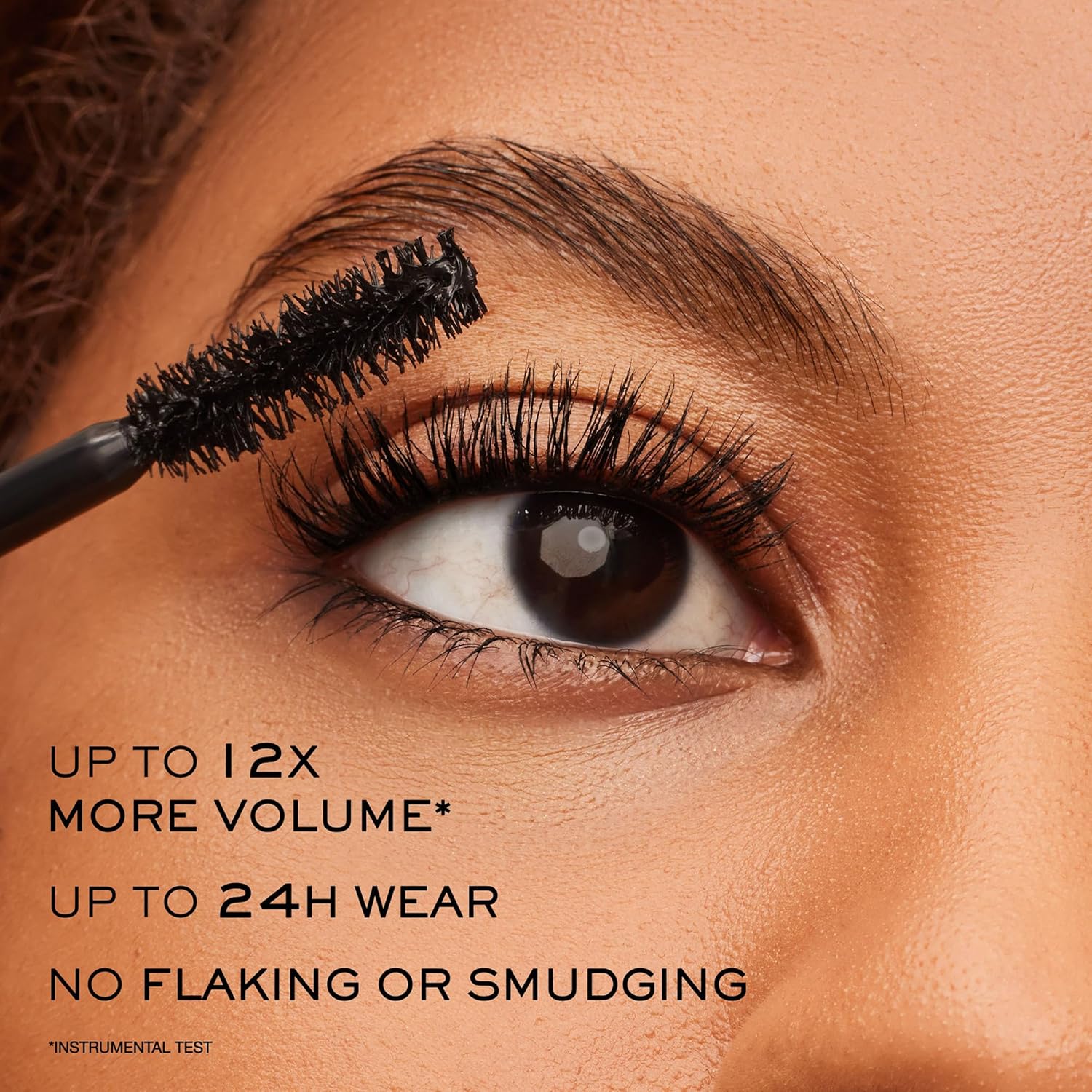 Lancôme Monsieur Big Waterproof Mascara – Instant Volume Mascara with False Lash Effect – Up to 12x More Volume & 24-Hour Wear - Volumizing & Lengthening Mascara - Smudge and Flake Free – Black - Image 5