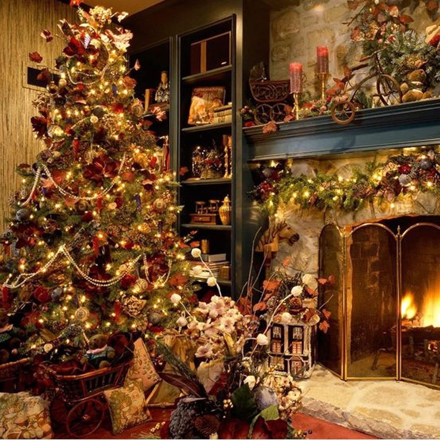 Dazzle Bright Color Changing Christmas Lights, 66ft 200 LED RGB String Lights with Remote & Timer, Fairy Lights for Indoor Outdoor Xmas Tree Party Wedding Halloween Decorations - Image 4