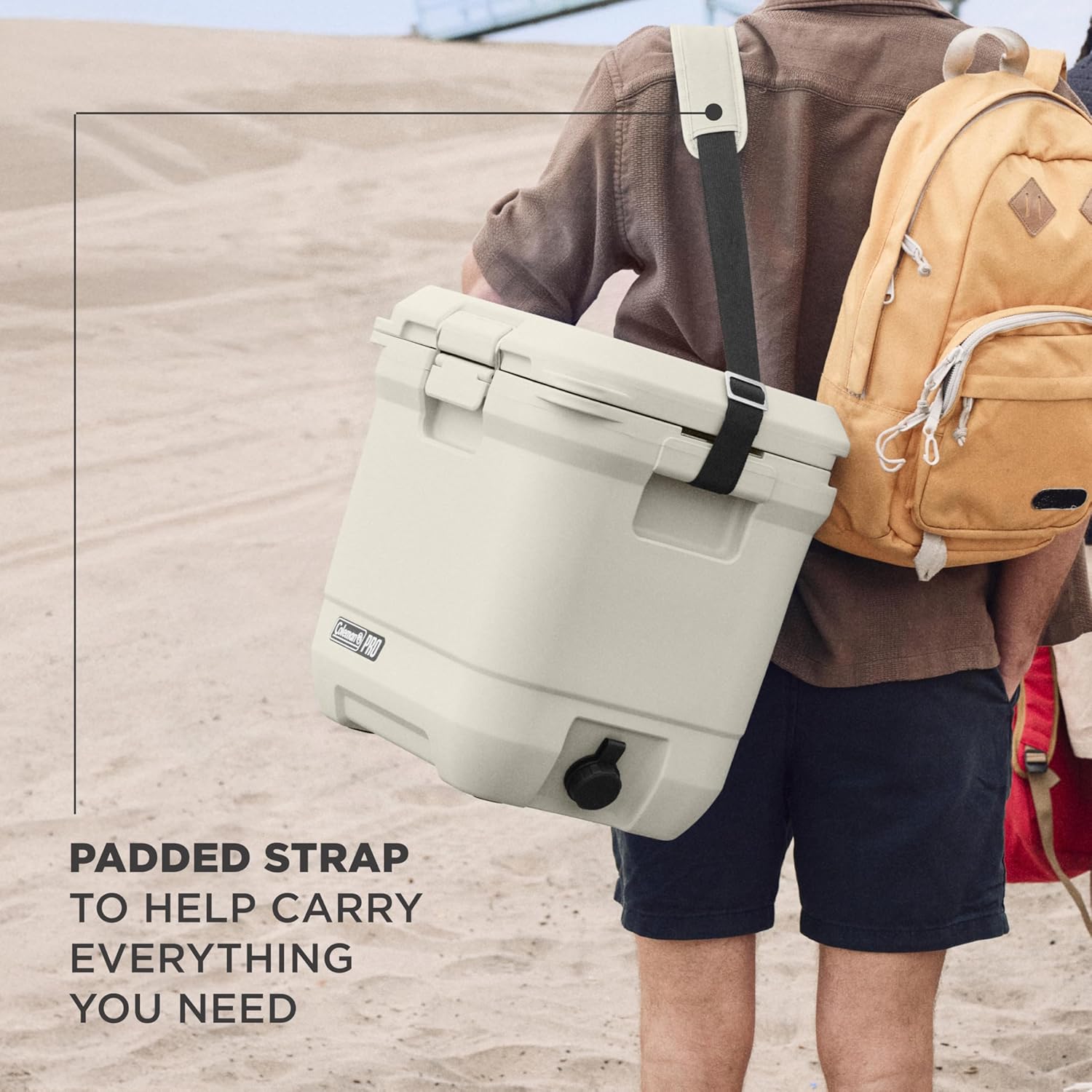 Coleman Pro Heavy-Duty 25qt Ultra-Light Premium Hard Cooler, Extra-Thick Insulation Keeps Ice up to 3 Days, 36-Can Capacity - Image 5