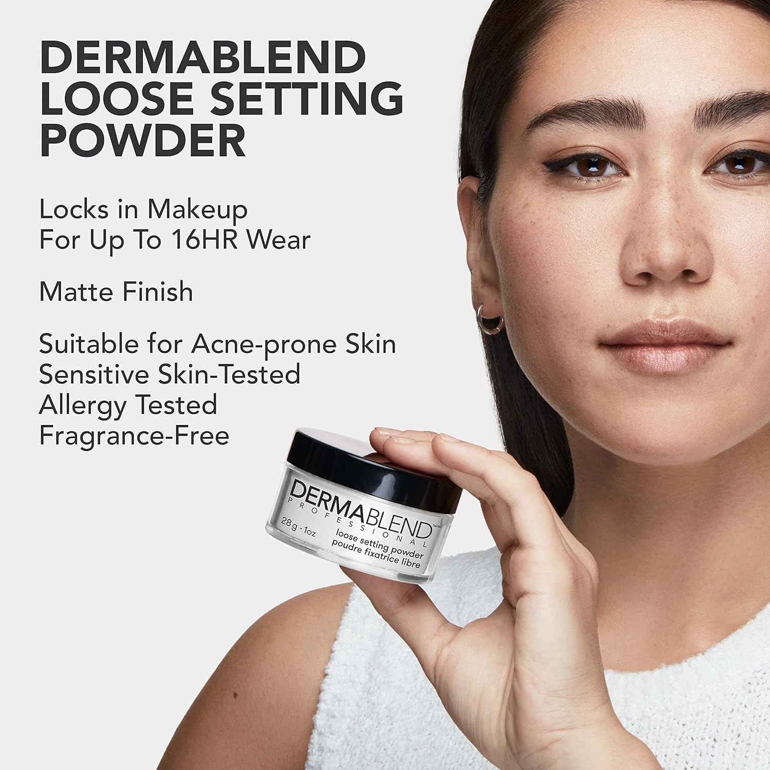 Dermablend Loose Setting Powder, Face Powder Makeup & Finishing Powder for Light, Medium & Tan Skin Tones - Image 5