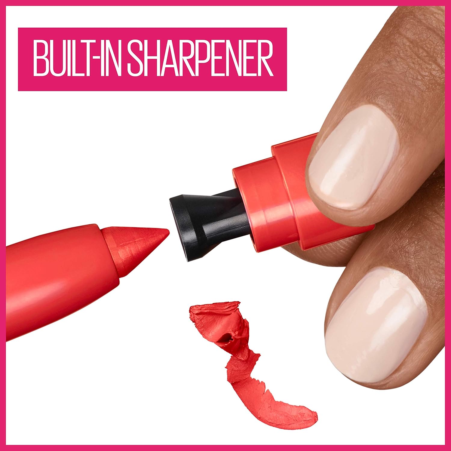 Maybelline Super Stay Ink Crayon Lipstick Makeup, Precision Tip Matte Lip Crayon with Built-in Sharpener, Longwear Up To 8Hrs, Trust Your Gut, Mauve Nude Pink, 1 Count - Image 6