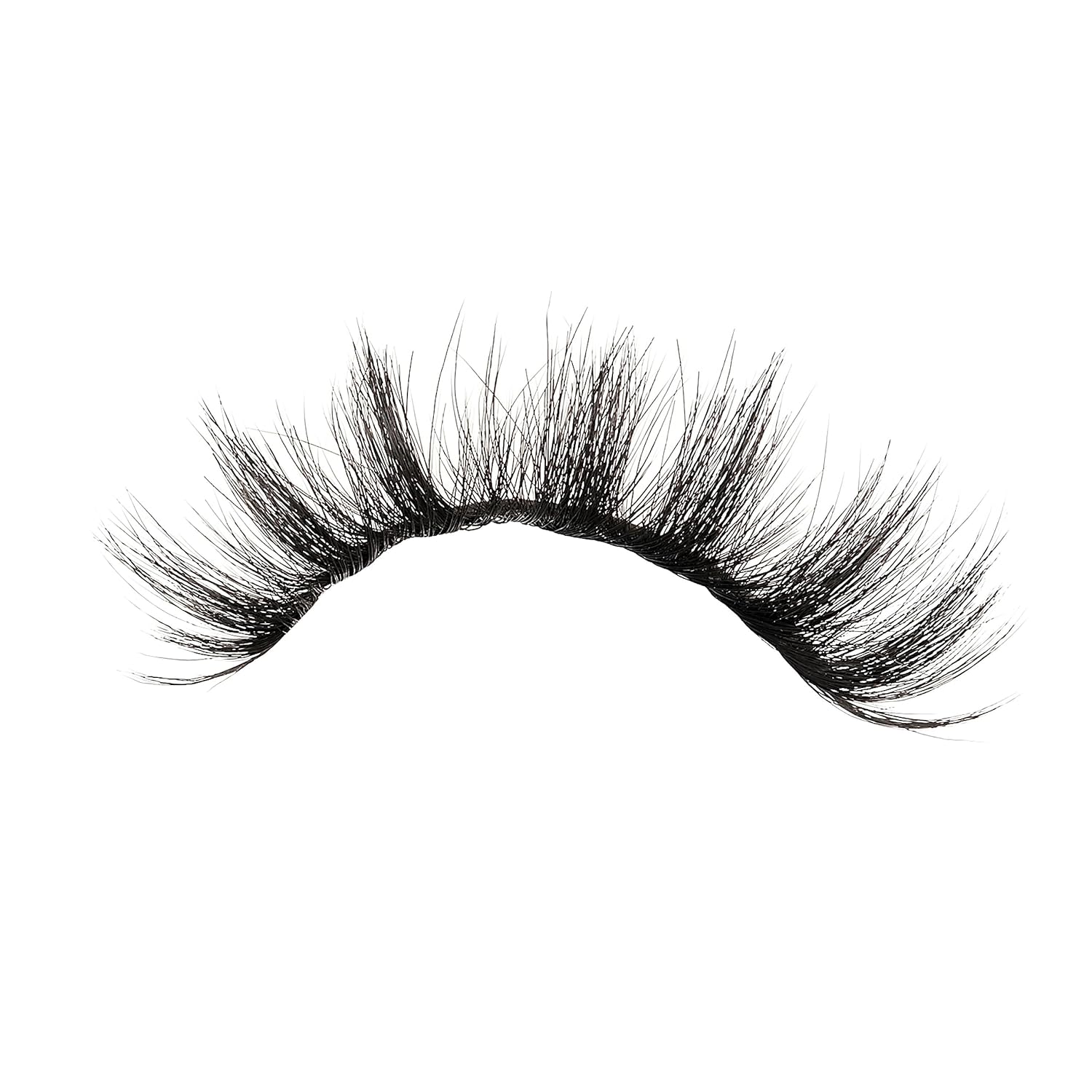 KISS Matte Black, False Eyelashes, 'Matte Velvet', 16mm, Includes 1 Pair Of Lash, Easy to Apply, Reusable Lash Clusters - Image 6
