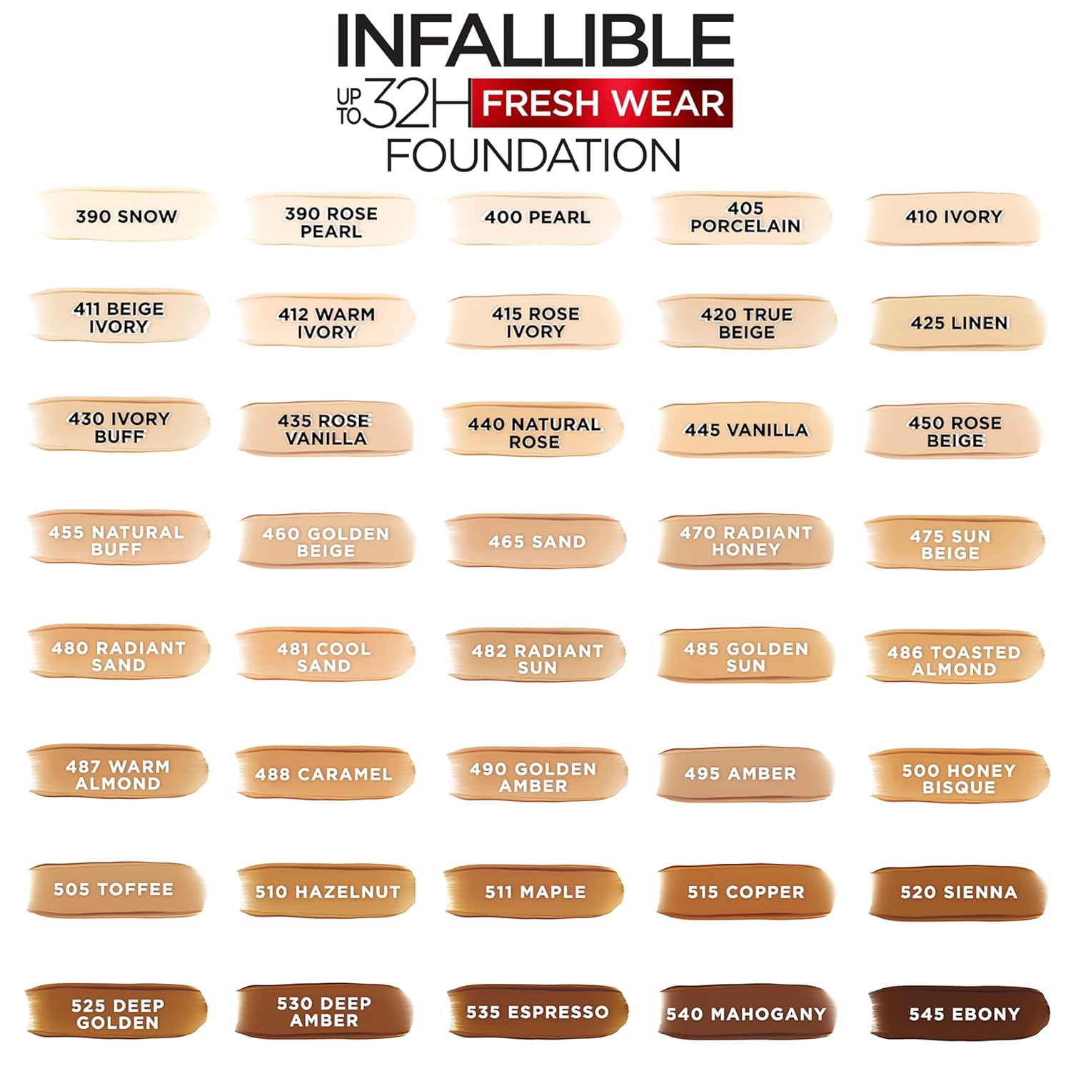 L'Oreal Paris Makeup Infallible Up to 32 Hour Fresh Wear Lightweight Foundation, 420 True Beige, 1 Fl Oz, Packaging May Vary - Image 7