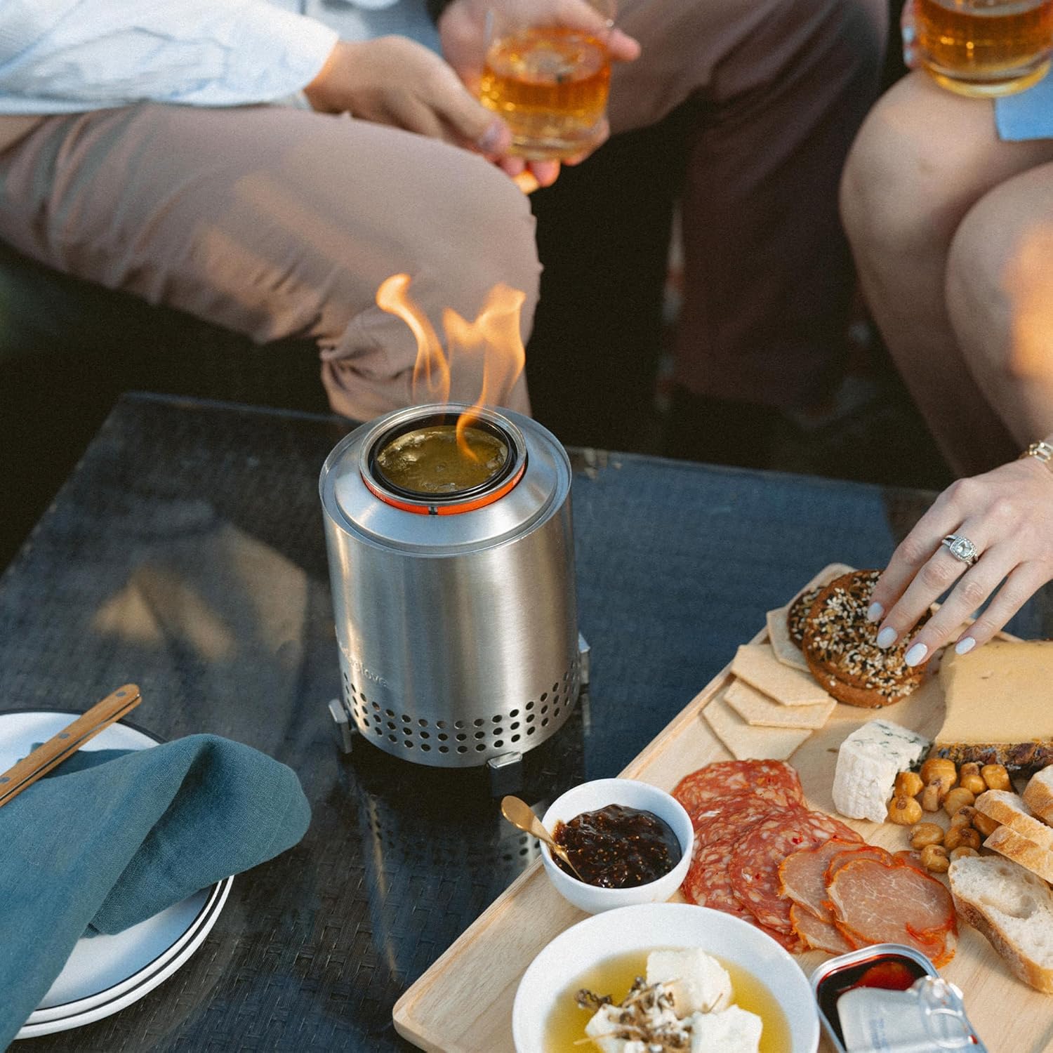 Solo Stove Pure Gel Fuel Can, Made in The USA, for Indoor/Outdoor Use, Perfect for Making Smores, Tabletop Fire Pit, Clean-Burning and Smoke-Free (12.3 oz. - Pack of 6) - Image 7