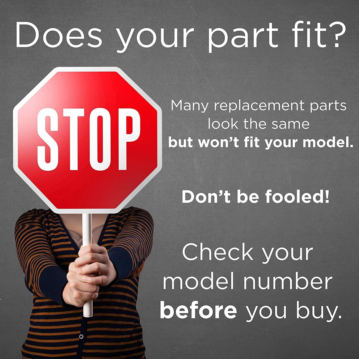 W10316662 for Whirlpool Cooktop Knob WPW10316662 - Image 2