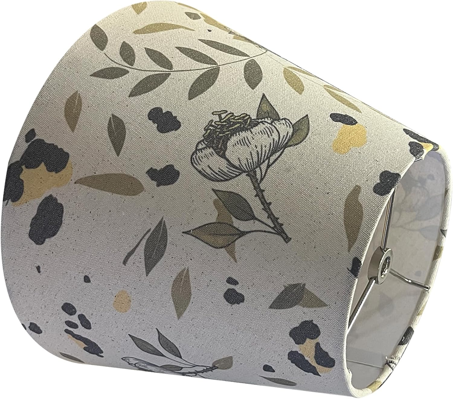TOOTOO STAR Printed Floral Lampshades, 6"x10"x7.5" inches Small Lamp Shades for Table Lamps & Wall Lamps, Modern Bell Lampshade Replacemnt - Image 4