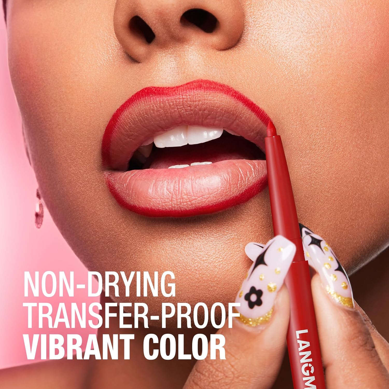 LANGMANNI 12 Colors Sculpting Matte Velvet Lip Liner Set,Smooth Creamy Texture,Waterproof And High Pigmented For Girls Daily Application Lip Makeup - Image 9