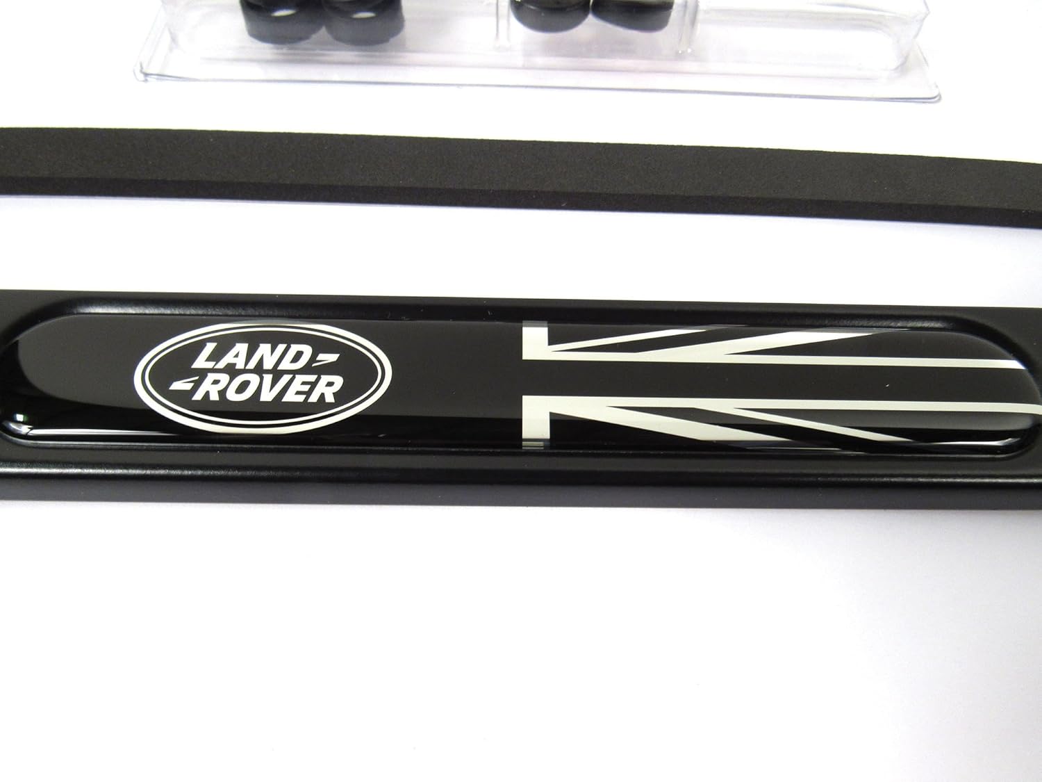 Land Rover Genuine Range Rover License Plate Frame - Matte Black - Image 2
