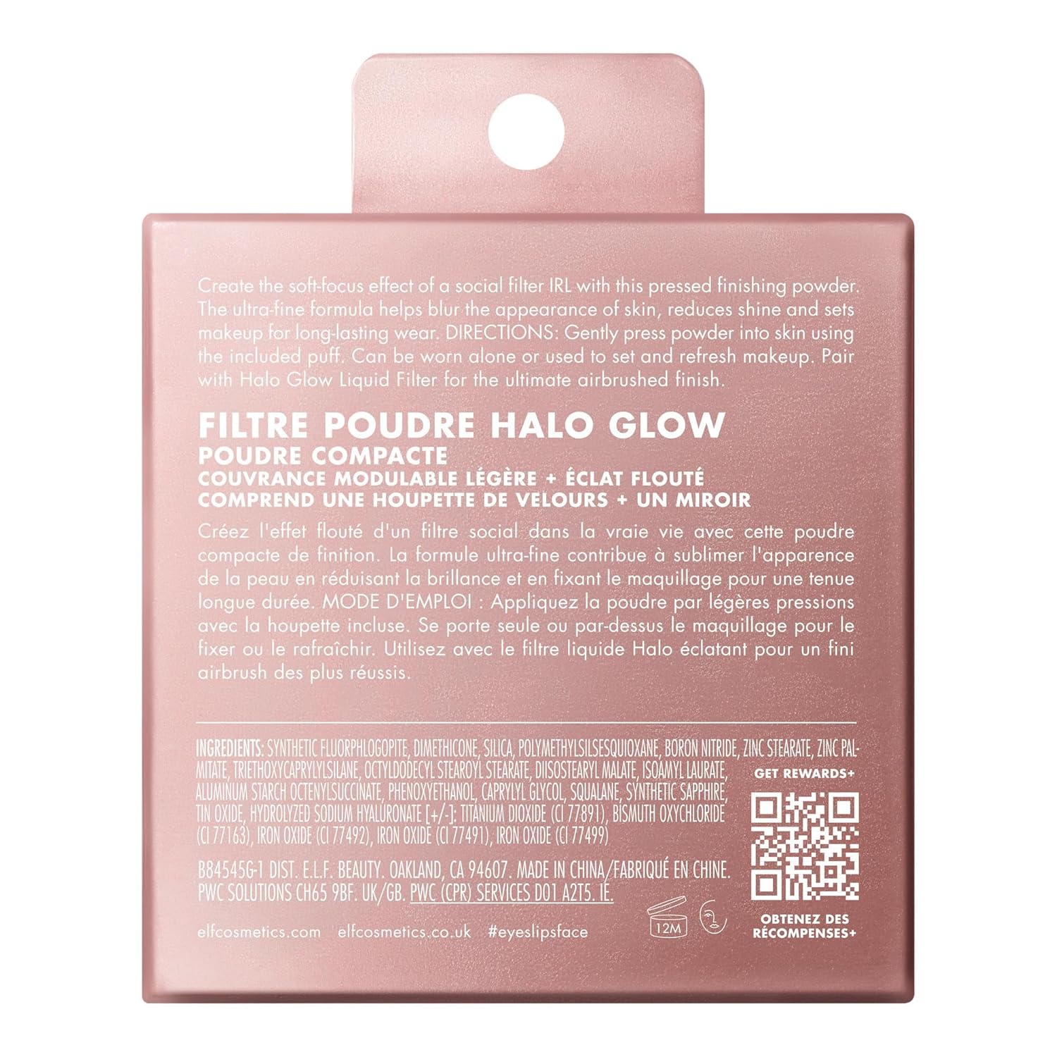 e.l.f. Halo Glow Powder Filter, Ultra-fine Finishing Powder, Smooths The Look of Pores & Fine Lines, Creates A Soft-Focus Glow, Vegan & Cruelty-Free, Light Neutral - Image 11