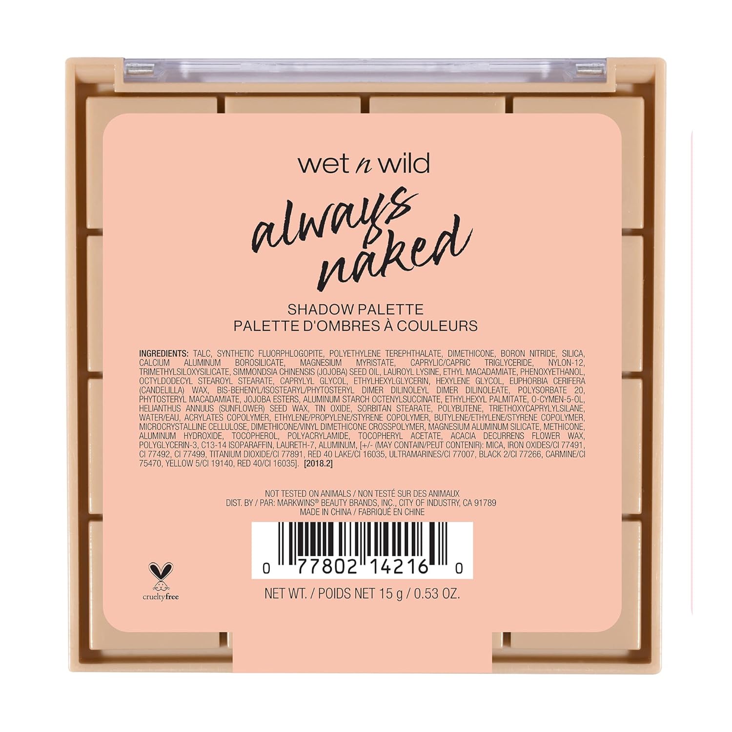 wet n wild Always Naked Palette, Nude Neutral Eye Makeup, Blendable, Warm And Cool Nude Pigments, Matte, Shimmer, Glitter, Creamy Smooth - Image 8