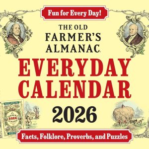 The 2026 Old Farmer's Almanac Everyday Box Calendar
